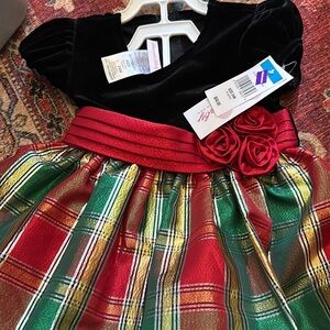 24 month, holiday dress, NWT